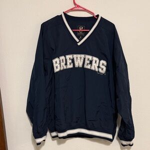 Brewers Pullover w/ Miller Park Arm Patch